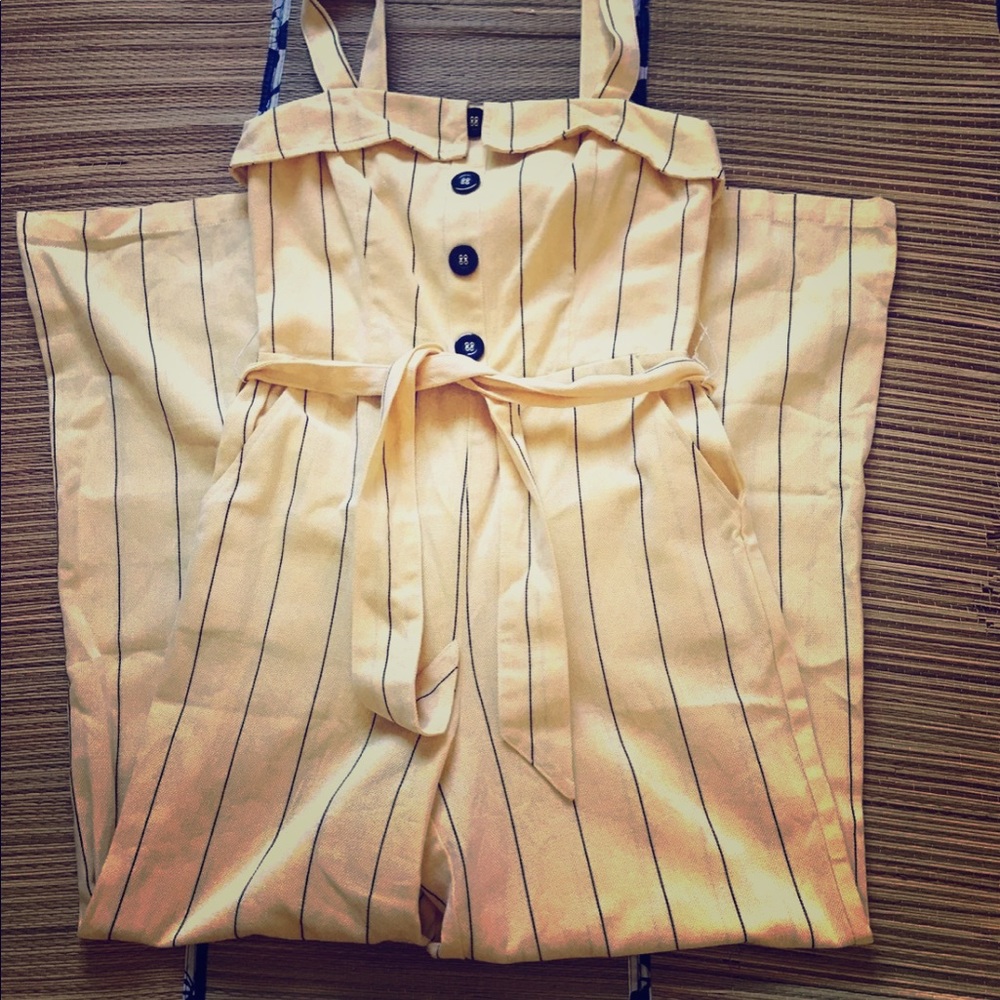 Yellow romper